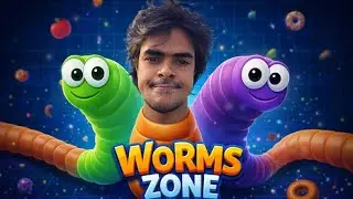 Worms Zone LIVE 🔴 | Sabko Kha Jaunga Aaj 😈 | Nonstop Fun Gameplay