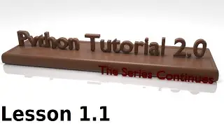 Python Tutorial 2016 Lesson 1.1 - Intro to for Loops and String Variables