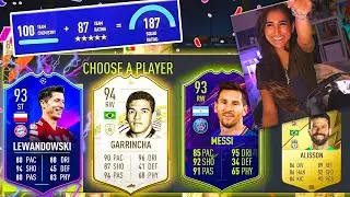 My HIGHEST RATE Fut Draft!! (Fifa 22 Fut Drafts)