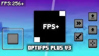 OptiFps Plus V3 Texture Pack For MCPE 1.21+ | (FPS Boost Pack)