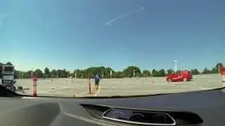 A Ford Focus Drive at Ford EcoBoost Challenge Drive Experience