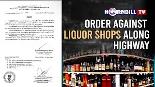 ORDER AGAINST LIQUOR  SHOPS ALONG HIGHWAY