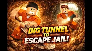 Dig tunnel to escape Jail