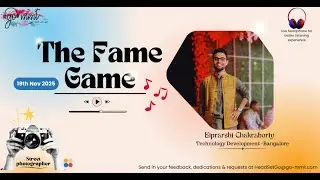 The Fame Game with Biprarshi Chakraborty on GO-MMT Radio | Tune-in now! #GoMMTRadio