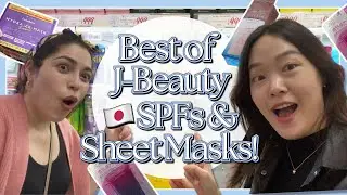 Best J-Beauty SPFs & Sheet Masks! 🇯🇵