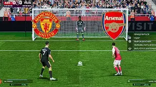 FC 26 Arsenal vs Manchester United Ronaldo vs Messi Penalty shootout gameplay play station 5 