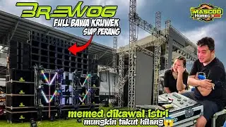 ASLI NGERI‼️SUARA BREWOG FULL MINI DRAG CEK SOUND KONSER D'MASIV #brewogaudio #horegg 