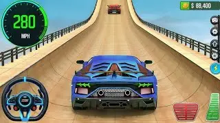 Car Ramp Racing 2023 &ndash; Extreme Stunt Driving Simulator USA | Android Gameplay
