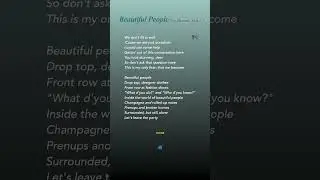[4K] ED SHEERAN ft. KHALID - Beautiful People #edsheeran #khalid
