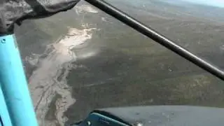 Bush Pilot Piper Flight Nenana Alaska LOADED DOWN OSCAR BRAND.wmv