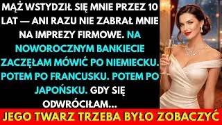 Mąż Wstydził Się Mnie Przez 10 Lat. Na Bankiecie Przemówiłam W 5 Językach — Jego Mina Była Bezcenna