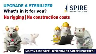 Spire Integrated Solutions can upgrade any major brand of Vivarium steam sterilizer