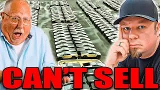 UNSOLD Cybertrucks Are OVERFLOWING Storage Lots!