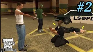 AAJ POLICE SE BAHUT BADI LADAI HO GAYI | GTA SAN ANDREAS GAMEPLAY #2 | 2L GAMERZ 