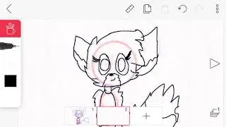 Speed painting Barry the wolf
