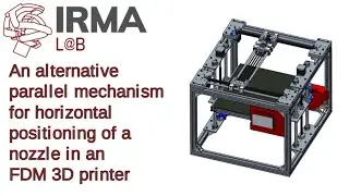 An Alternative Parallel Mechanism for Horizontal Positioning of a Nozzle in an FDM 3D Printer
