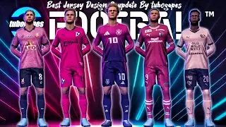 Cool Kits! Best Pink Jersey Edition In eFootball 2025 Mobile🔥