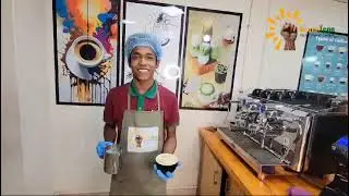 Green Icon Enrichment Training Center admission is ongoing.  With professional barista trainer.