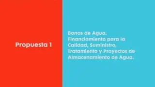 Prop 1 - Bono de Agua