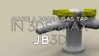 TUTORIAL | How to model a Gas Tap | 3DS MAX