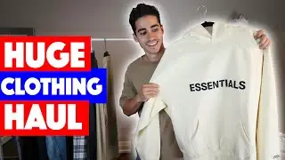 Fear of God Essentials, Carhartt WIP, and more! July Clothing Haul