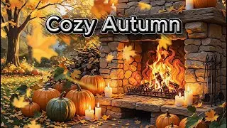 Where Autumn Feels Warm and Quiet A Cozy Fireplace Evening