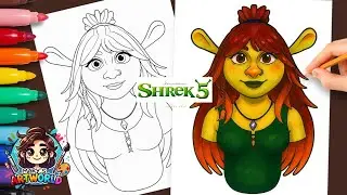 How to Draw Felicia | Shrek 5 (2027)