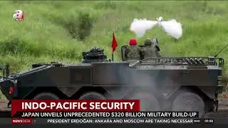 Japan unveils unprecented $320 billion military buildup