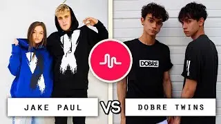 Jake Paul vs Dobre Twins Musical.ly Compilation / Who's the Best