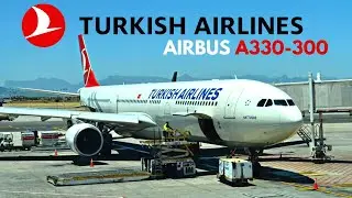 TURKISH AIRLINES AIRBUS A330-300 (Economy) | Madrid - Istanbul | Flight Review