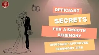 MUST WATCH Ceremony Tips From a professional wedding vendor