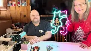 Открываю рождественский сюрприз-подарок от подписчика!!!