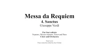 Requiem - Verdi | 4. Sanctus (Vocal Score)
