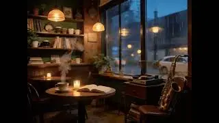 4K Cozy Coffee Shop Smooth Piano Jazz Music for Relaxation, Study and Work and SPA Music (2 Hours)