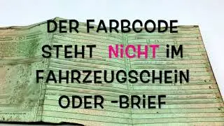 Wo finde ich den Farbcode Color Code bei KIA?