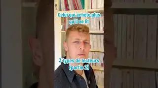 Trois types de lecteurs, tu reconnais quelqu&rsquo;un ? #livre #litterature #lecteur