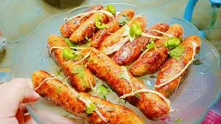 How to make | chicken seekh kabab | tender and juicy | recipe by #cooking with Rubaish ✨