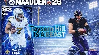 ONLY Scoring With The *NEW* Taysom Hill QB/TE!!! MUT 26!