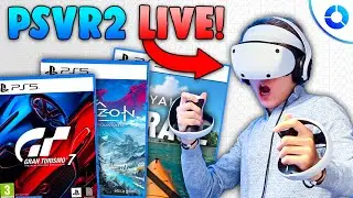 🔴 LIVE PSVR2 Gameplay - GT7, Kayak VR: Mirage, Horizon & More!
