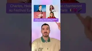 Charles, Helena, Julien et Marine chanteront au Festival Europe 2 le 17 juin &agrave; Paris #StarAcademy