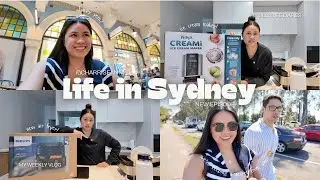 Life in Sydney 🇦🇺 | new appliances for our new home 🏡 a day in Sydney CBD! ✨❤️