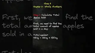 10. Maths Shorts: Class 6 | Chapter 2 | Whole numbers
