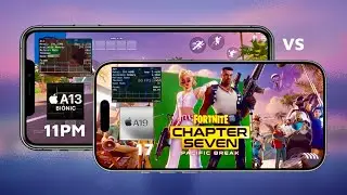 Fortnite iPhone 17 vs 11 Pro Max - Performance Test