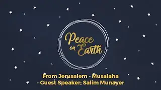 Guest Speaker: From Jerusalem - Salim Munayer - Musalaha