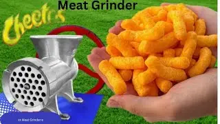Satisfying video | new Experiment | Meat Grinder Vs Cheetos | xx Meat Grinder