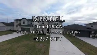 Mitchell floor plan- A elevation