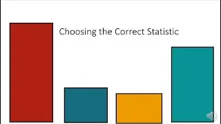 Picking the Correct Statistic - All Course Stats