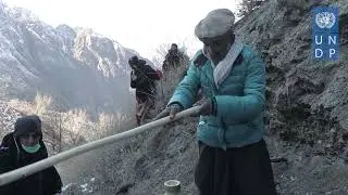 Glacier Grafting and Ice Stupas
