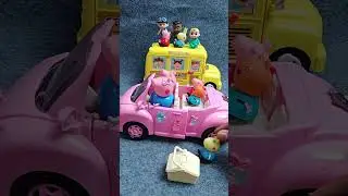 Satisfying with Unboxing & Review Peppa Pig Playset Toy ASMR #toys #peppapig #shorts