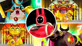 Yo-Kai Watch Blasters: All Bosses (Moon Rabbit Crew)